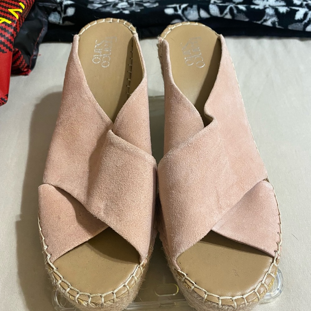 Franco Sarto Light Pink Wedge NEW